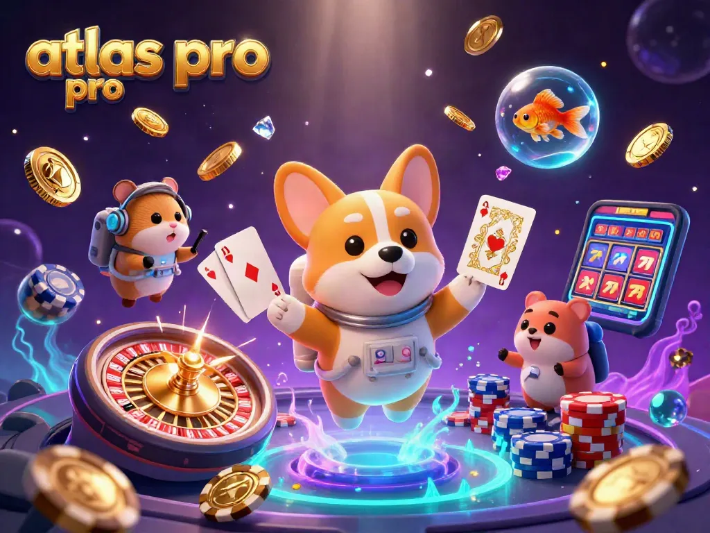 Atteignez des gains avec l'Atlas Pro en jouant à des jeux de casino virtuels, immersifs et animés.